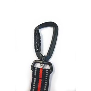 10818499 M-PETS HIKING JOGGING ELASTİK YÜRÜYÜŞ TASMASI ORANGE
