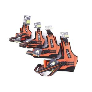 10818899 M-PETS HIKING REFLEKTÖRLÜ SOFT GÖĞÜS TASMASI ORANGE (XL)