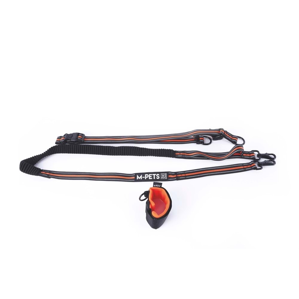 10818999 M-PETS HIKING RUNNING ELASTİK YÜRÜYÜŞ SETİ ORANGE