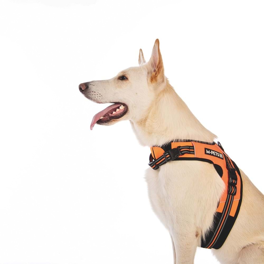 10822999 M-PETS HIKING REFLEKTÖRLÜ SOFT SIRT TASMASI ORANGE (XL)