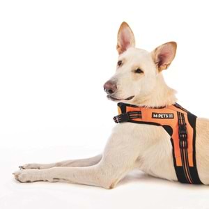 10822999 M-PETS HIKING REFLEKTÖRLÜ SOFT SIRT TASMASI ORANGE (XL)