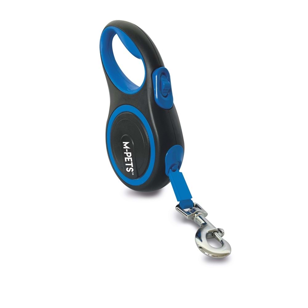 10824299 M-PETS LIBERTY OTOMATİK GEZDİRME ŞERİT 8MT/BLUE (L)