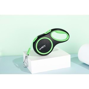 10824399 M-PETS LIBERTY OTOMATİK GEZDİRME ŞERİT 3MT/GREEN (S)