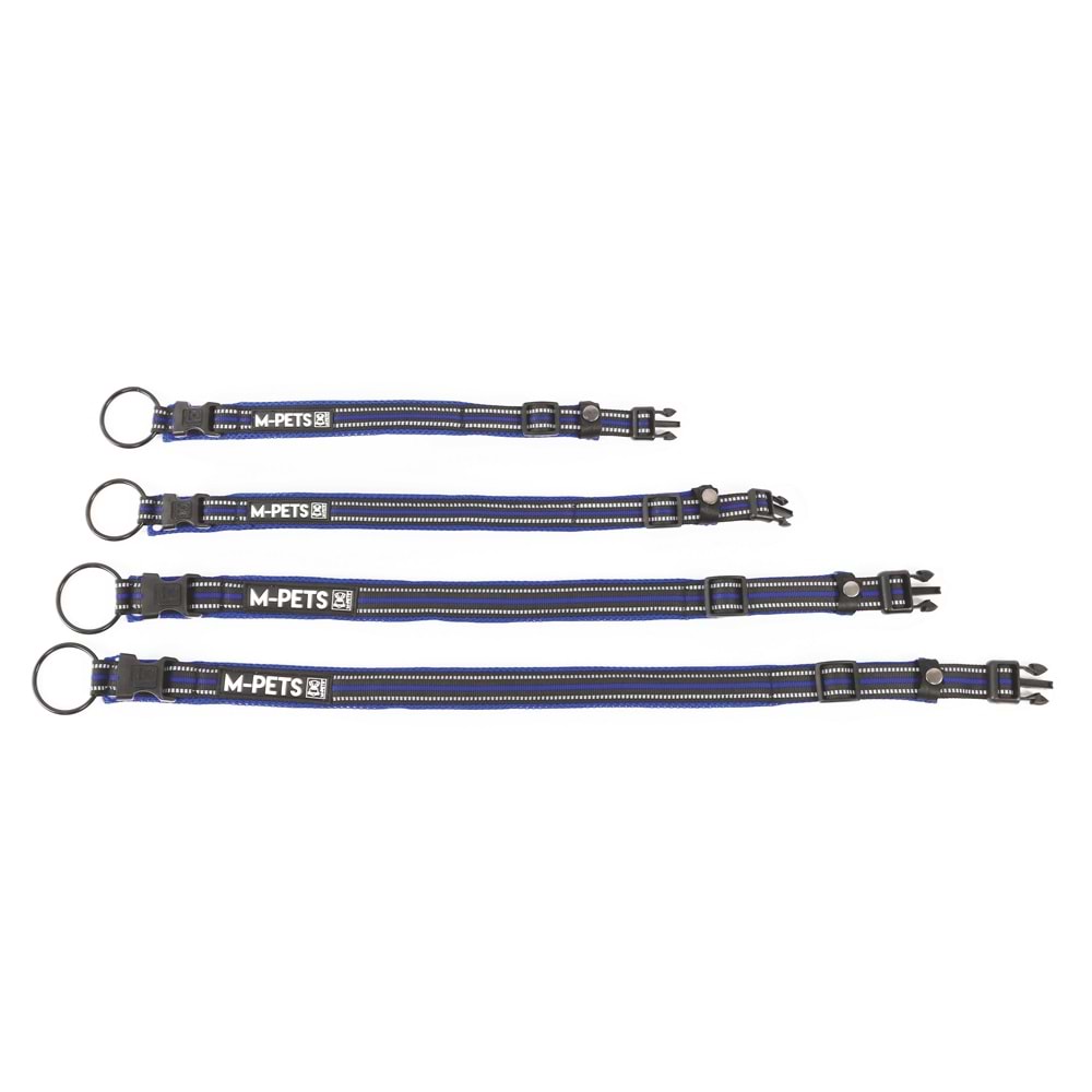 10825699 M-PETS HIKING REFLEKTÖRLÜ SOFT BOYUN TASMASI BLUE (XL)