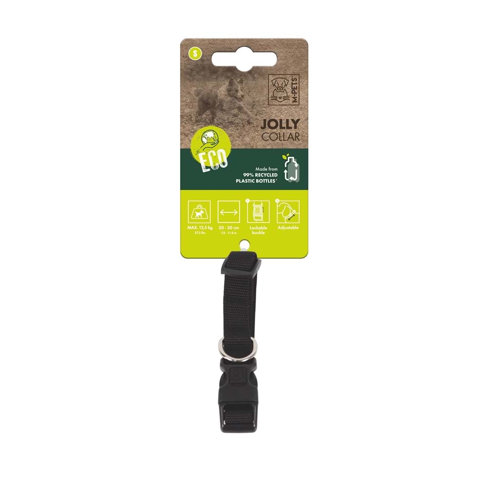10825999 M-PETS JOLLY KÖPEK BOYUN TASMASI BLACK (S)