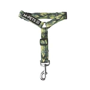 10830399 M-PETS HIKING 2IN1 GÖĞÜS TASMASI+EMNİYET KEMERLİ TASMA KAMUFLAJ