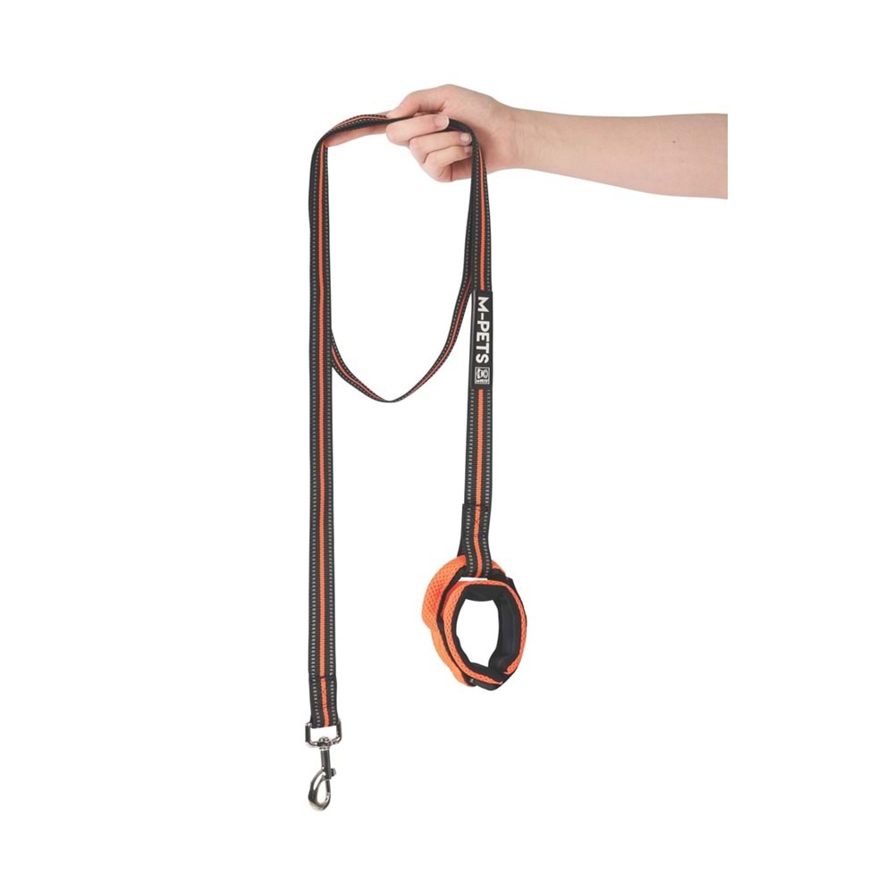 10830599 M-PETS HIKING WRIST BİLEK BANTLI GEZDİRME TASMA ORANGE