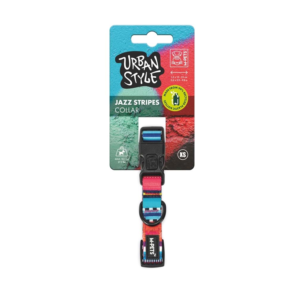 10835399 M-PETS URBAN STYLE JAZZ STRIPES BOYUN TASMASI (XS)