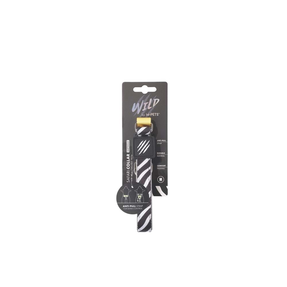 10837199 M-PETS WILD SAFARI COLLAR (M)