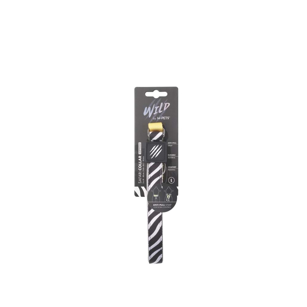 10837299 M-PETS WILD SAFARI COLLAR (L)