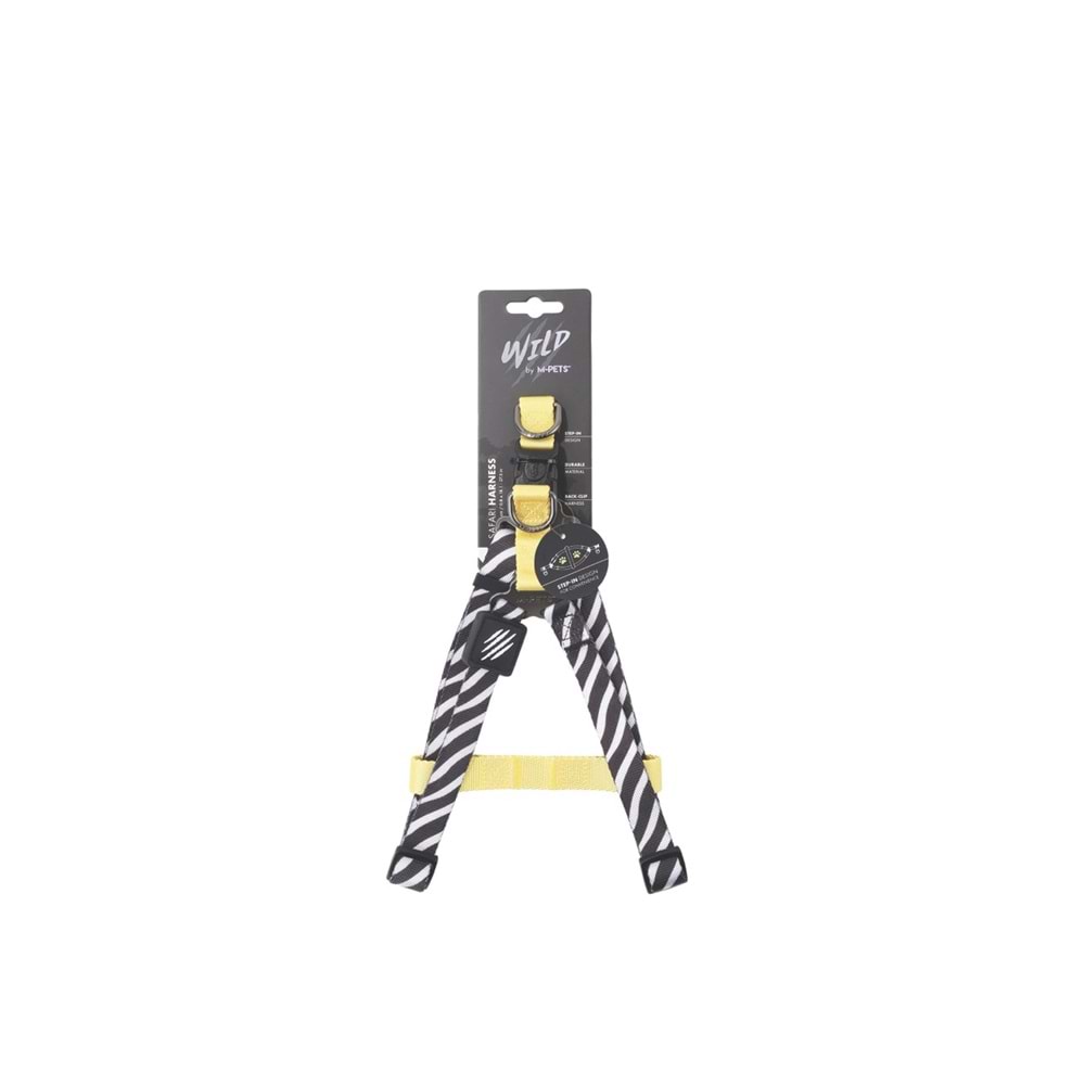 10837699 M-PETS WILD SAFARI HARNESS (M)
