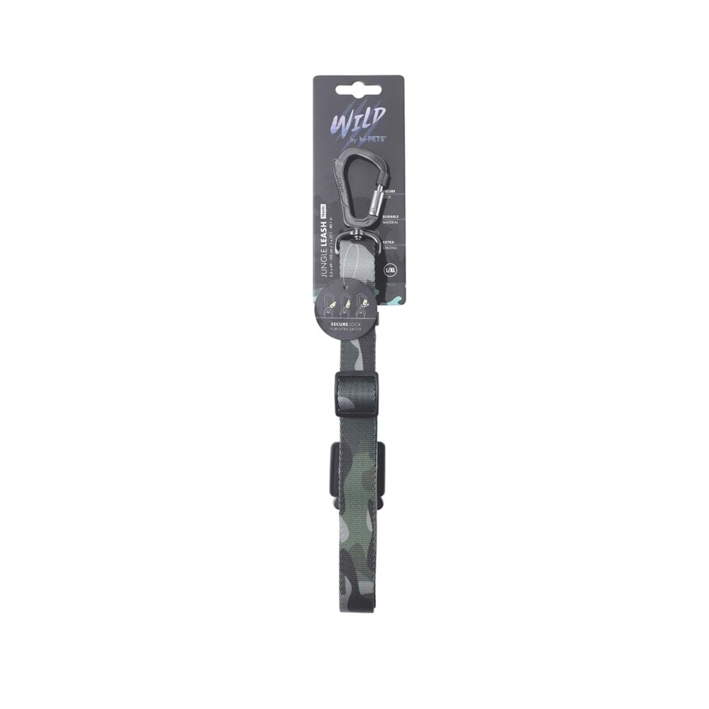 10838099 M-PETS WILD JUNGLE LEASH TRAVEL (L-XL)