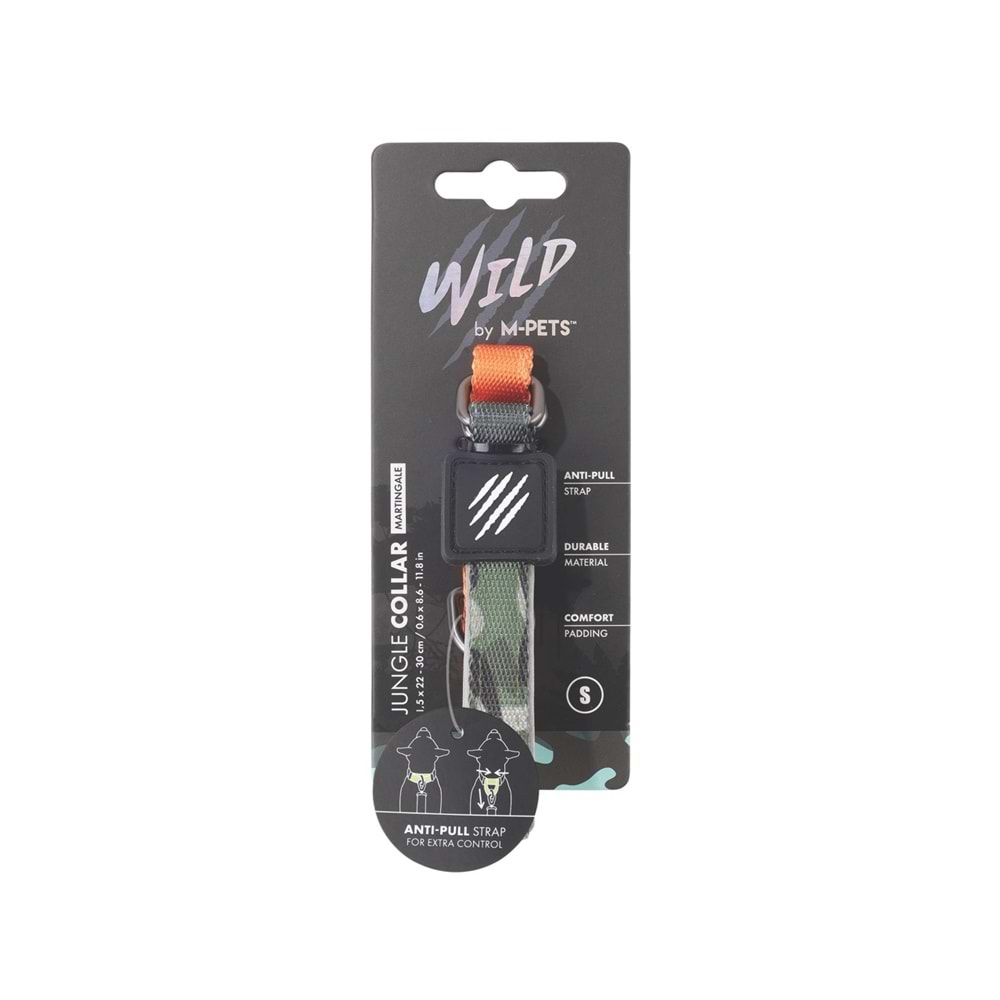 10838399 M-PETS WILD JUNGLE COLLAR (S)
