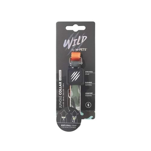 10838399 M-PETS WILD JUNGLE COLLAR (S)