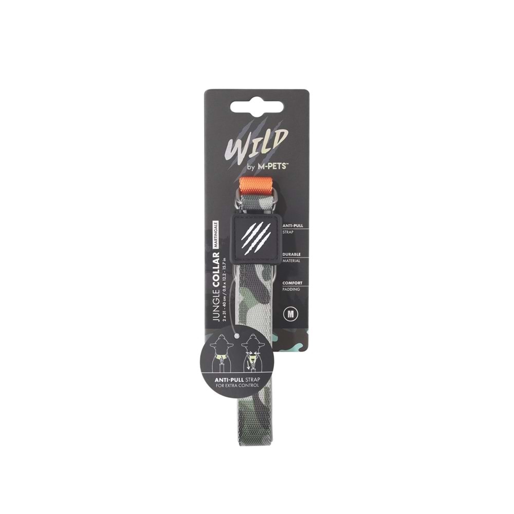 10838499 M-PETS WILD JUNGLE COLLAR (M)