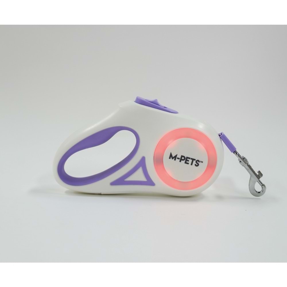 10839199 M-PETS FLASH LEDLİ OTOMATİK GEZDİRME ŞERİT 3MT/PURPLE