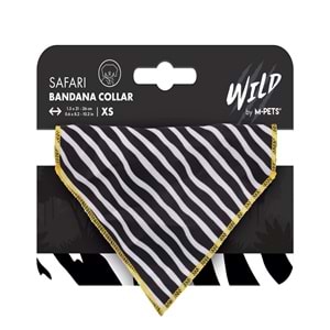 10841299 M-PETS WILD SAFARI BANDANA COLLAR (XS)