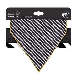 10841499 M-PETS WILD SAFARI BANDANA COLLAR (M)