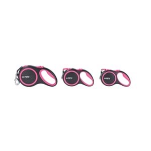10842799 M-PETS LIBERTY OTOMATİK GEZDİRME ŞERİT 8MT/PINK (L)