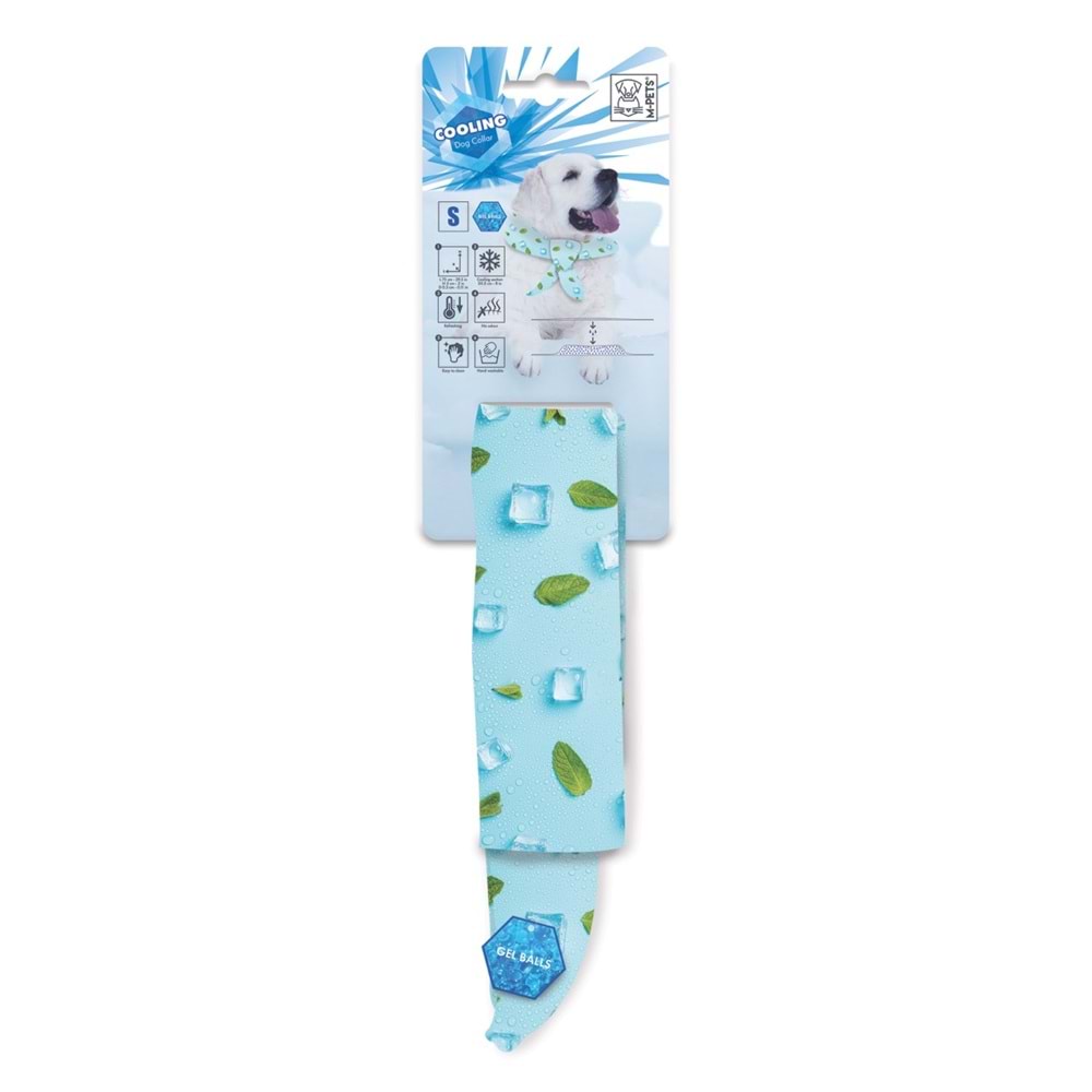 10843199 M-PETS COOLİNG SERİNLETİCİ KÖPEK YAKALIĞI (S) BLUE