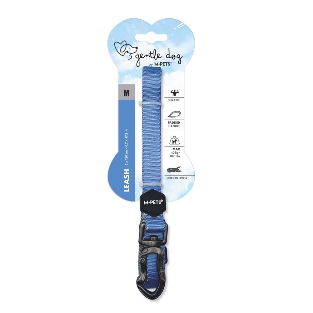 10848499 M-PETS GENTLE DOG GEZDİRME KAYIŞI (M) BLUE