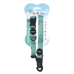 10853599 M-PETS GENTLE DOG BOYUN TASMASI ve GEZDİRME SET (M) GREEN