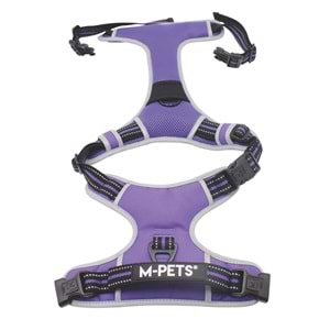 10854599 M-PETS HIKING REFLEKTÖRLÜ SOFT SIRT TASMASI PURPLE (L)