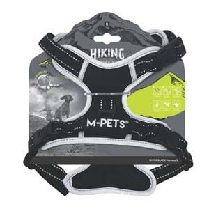 10854799 M-PETS HIKING REFLEKTÖRLÜ SOFT SIRT TASMASI BLACK (S)