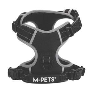 10854799 M-PETS HIKING REFLEKTÖRLÜ SOFT SIRT TASMASI BLACK (S)