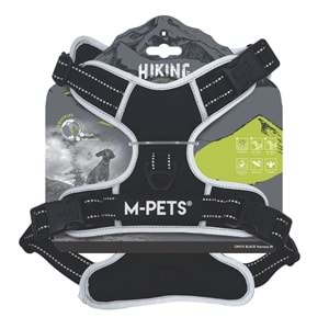 10854899 M-PETS HIKING REFLEKTÖRLÜ SOFT SIRT TASMASI BLACK (M)