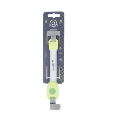 10855999 M-PETS FLASH LED BAND GREEN