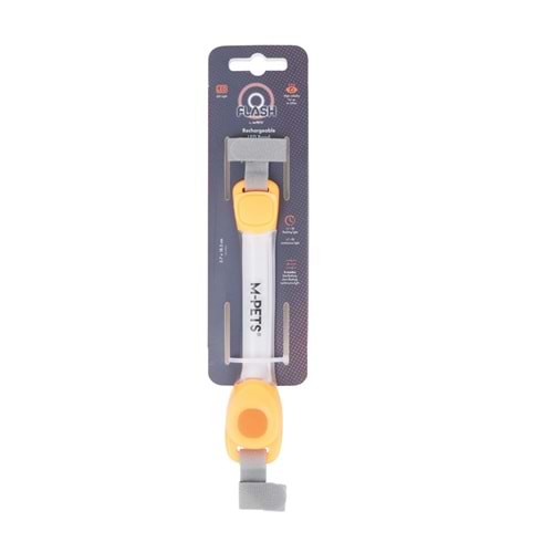 10856099 M-PETS FLASH LED BAND ORANGE