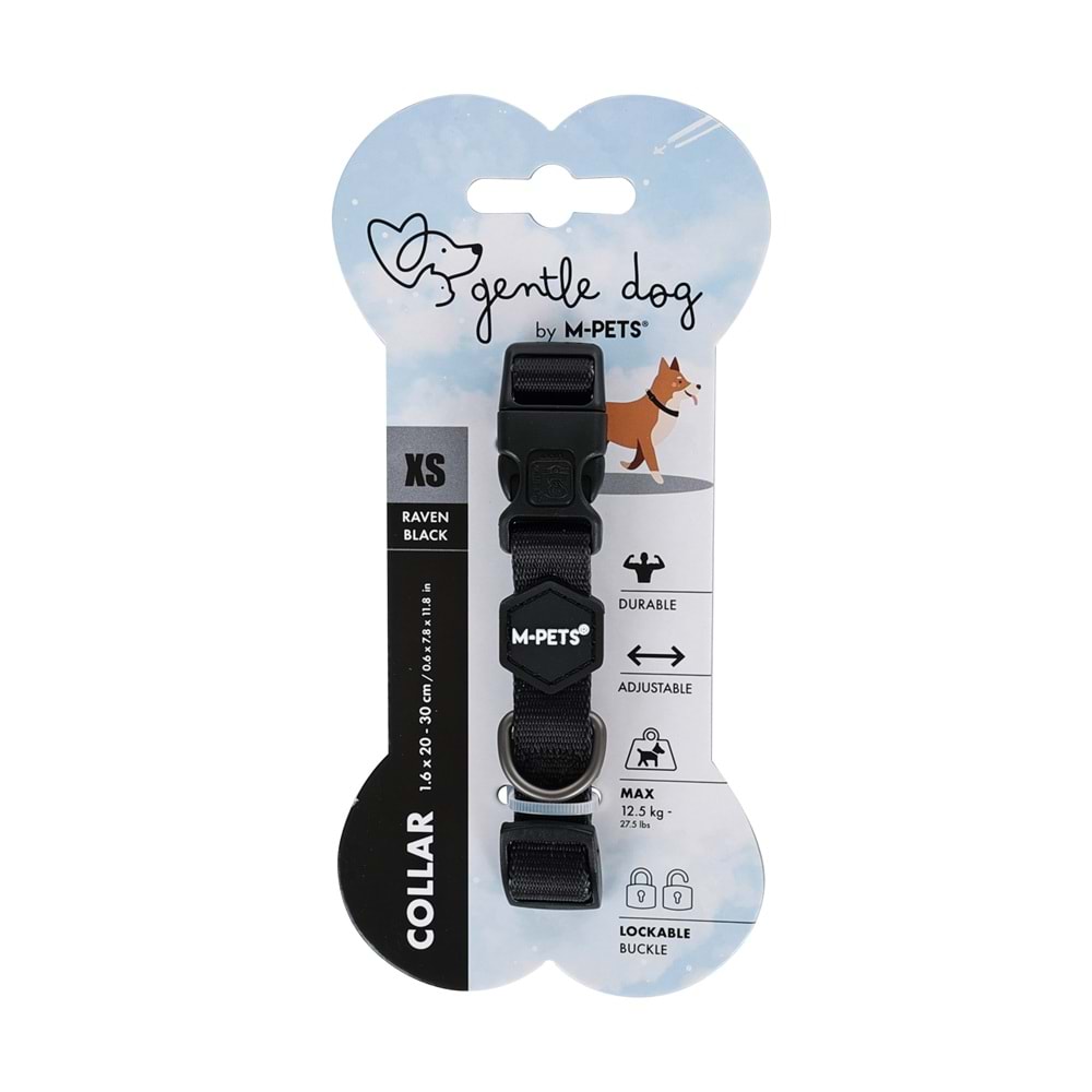 10856908 M-PETS GENTLE DOG BOYUN TASMASI (XS) BLACK