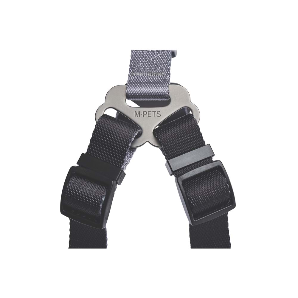 10857408 M-PETS GENTLE DOG TRİANGLE GÖĞÜS TASMASI BLACK (S)