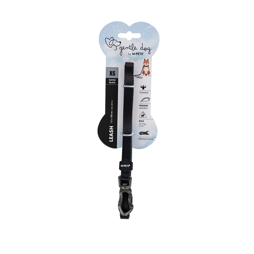 10857708 M-PETS GENTLE DOG GEZDİRME KAYIŞI (XS) BLACK