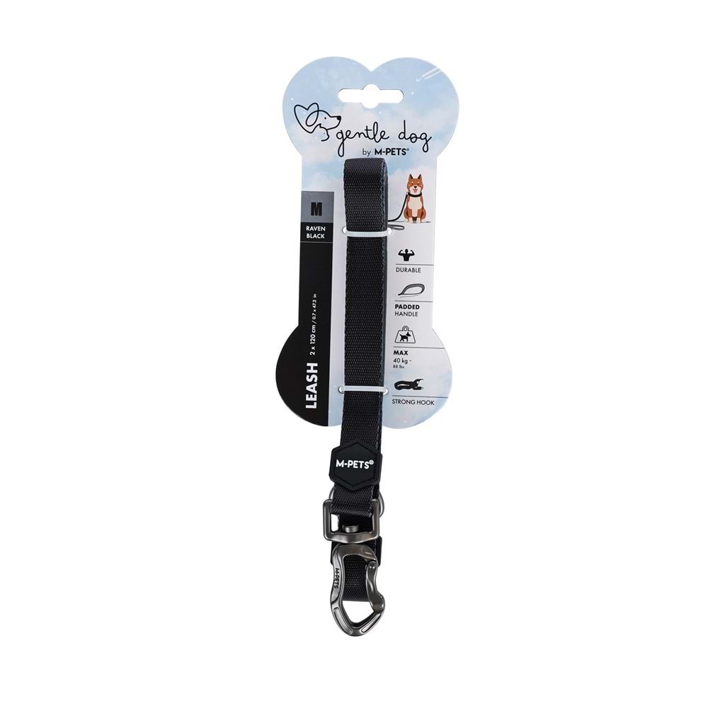 10857908 M-PETS GENTLE DOG GEZDİRME KAYIŞI (M) BLACK