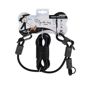 10858108 M-PETS GENTLE DOG FONKSİYONEL GEZDİRME TASMA SU GEÇİRMEZ BLACK