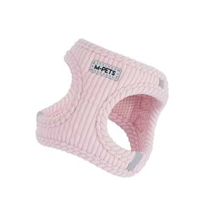 10859807 M-PETS VELVET DOG GÖĞÜS TASMASI PİNK (XXS)