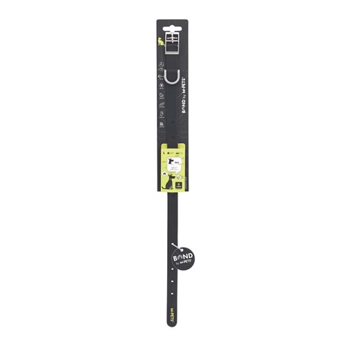 10861908 M-PETS BOND NFC SİSTEMLİ SİLİKON BOYUN TASMASI (L) BLACK