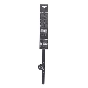 10861908 M-PETS BOND NFC SİSTEMLİ SİLİKON BOYUN TASMASI (L) BLACK