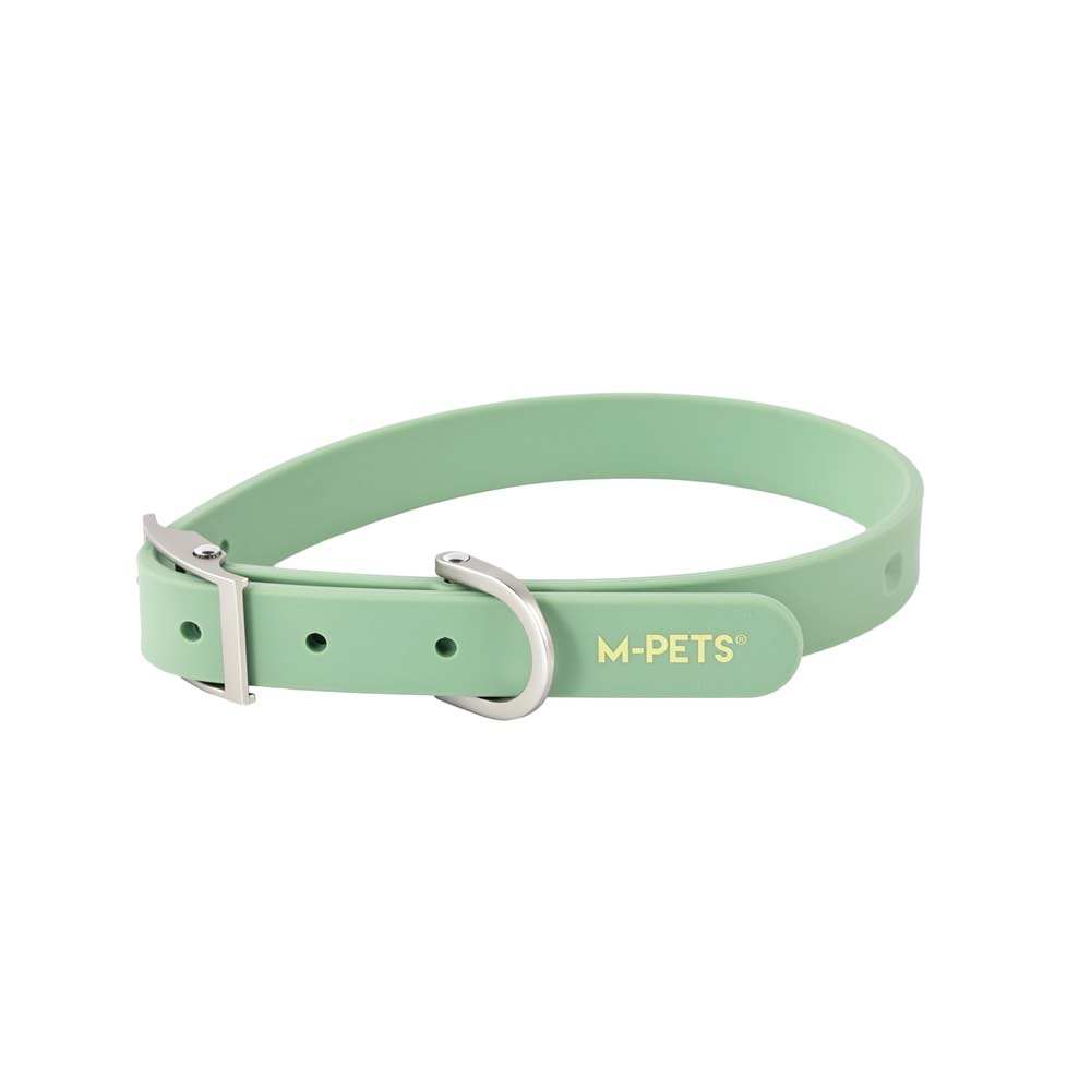 10862103 M-PETS BOND NFC SİSTEMLİ SİLİKON BOYUN TASMASI (S) GREEN