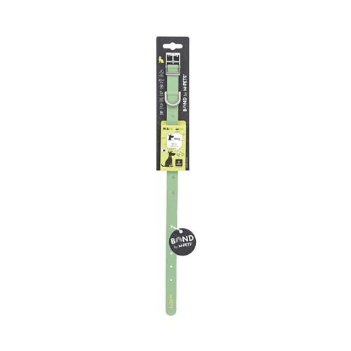 10862203 M-PETS BOND NFC SİSTEMLİ SİLİKON BOYUN TASMASI (M) GREEN