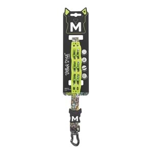 10865199 M-PETS URBAN STYLE FREESTYLE MULTİCOLOR ŞOK EMİCİ GEZDİRME TASMA (M)