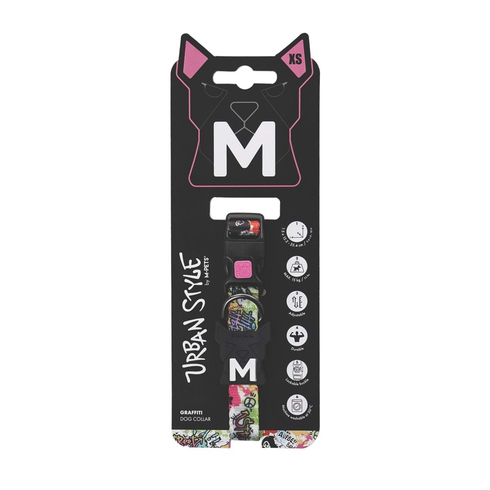 10866599 M-PETS URBAN STYLE GRAFFITI BOYUN TASMASI (XS)
