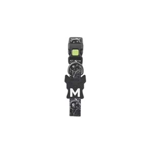 10866999 M-PETS URBAN STYLE FREESTYLE BLACK/WHİTE BOYUN TASMASI (XS)