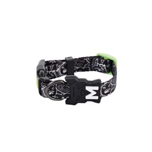 10866999 M-PETS URBAN STYLE FREESTYLE BLACK/WHİTE BOYUN TASMASI (XS)