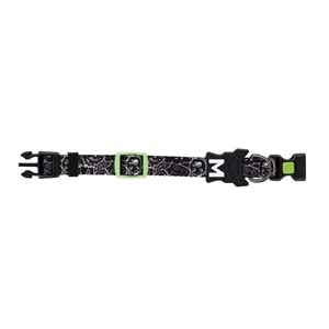10866999 M-PETS URBAN STYLE FREESTYLE BLACK/WHİTE BOYUN TASMASI (XS)