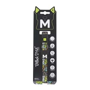 10867499 M-PETS URBAN STYLE FREESTYLE MULTİCOLOR BOYUN TASMASI (S)