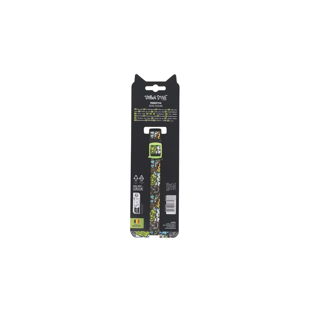10867499 M-PETS URBAN STYLE FREESTYLE MULTİCOLOR BOYUN TASMASI (S)