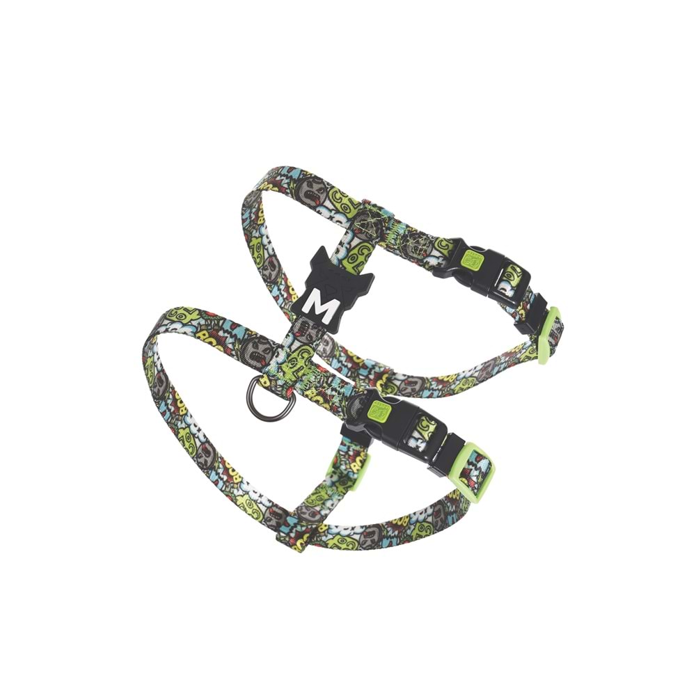 10869599 M-PETS URBAN STYLE MULTİCOLOR ACTİVE KÖPEK GÖĞÜS TASMASI (M)